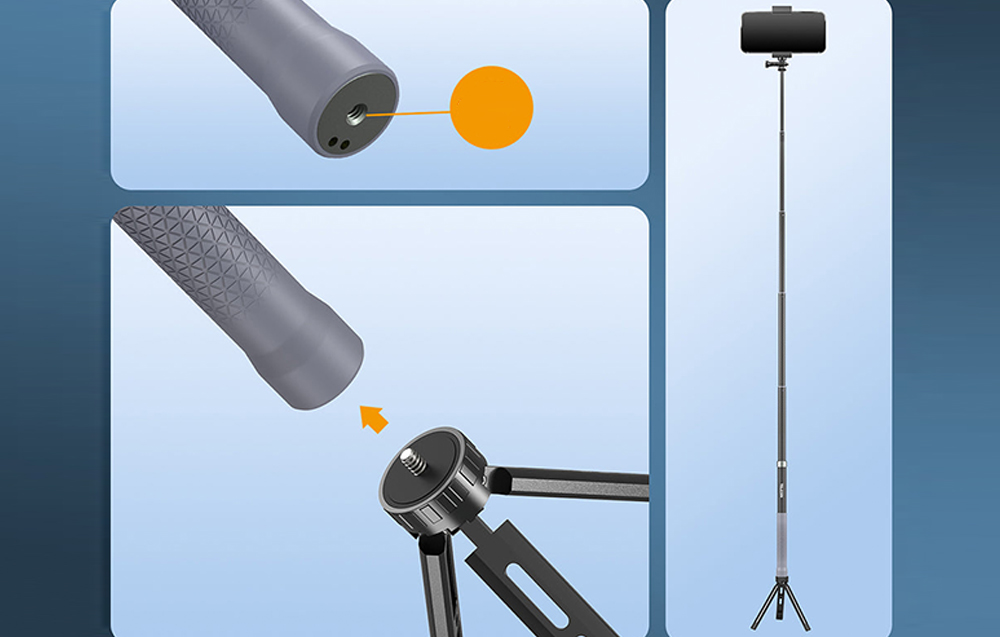 Dodatkowe udogodnienia, otwór 1/4″