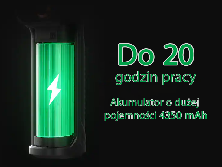 Długa praca bez ciągłego ładowania