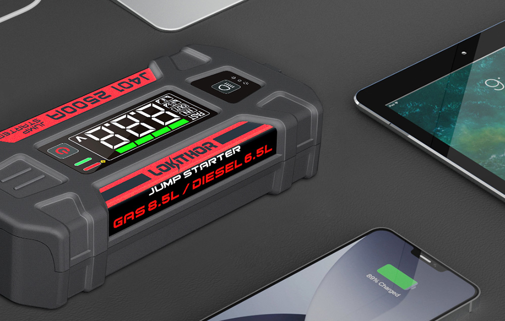 Szybkie ładowanie USB-C 100 W w LOKITHOR J401