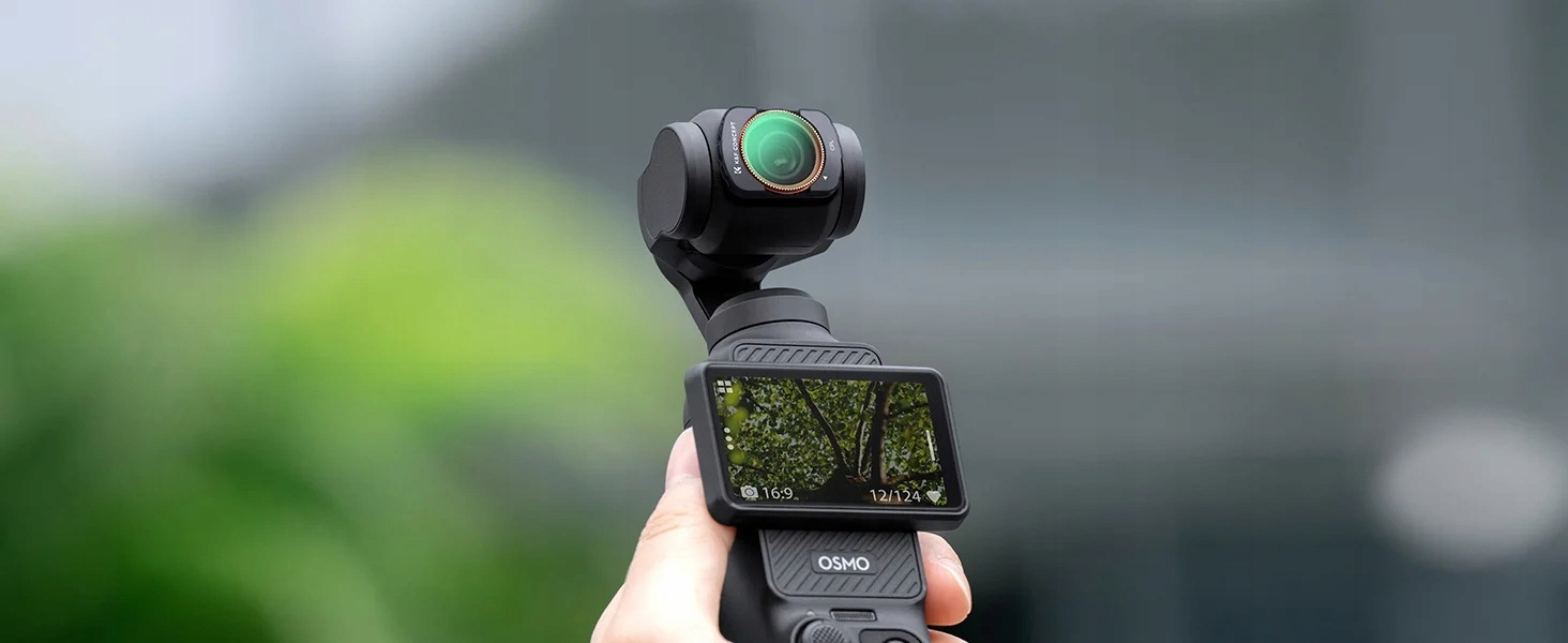 Filtr CPL K&F Concept poprawiający kontrast i kolory nagrań DJI Osmo Pocket 3