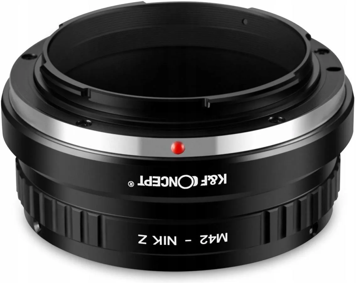 Precyzyjnie wykonany adapter M42 na Nikon Z K&F Concept