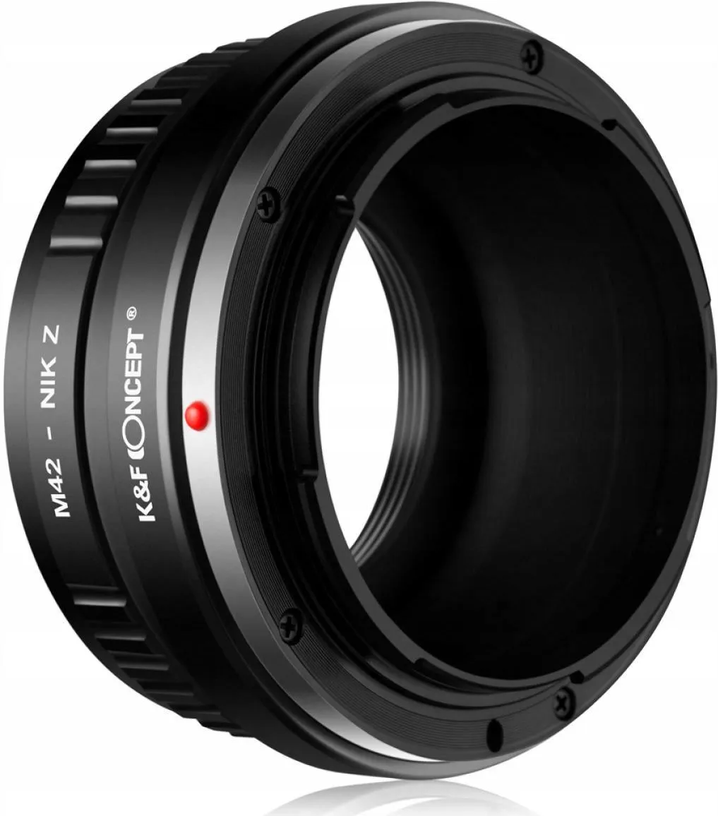 Adapter K&F Concept M42 Nikon Z z ostrzeniem do nieskończoności