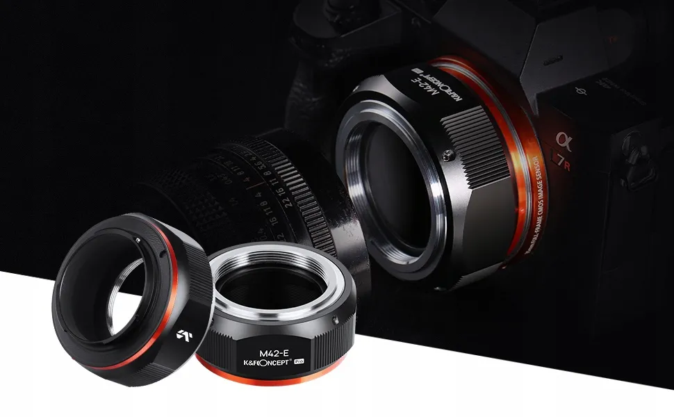 Adapter K&F Concept PRO M42 do Sony E-mount NEX