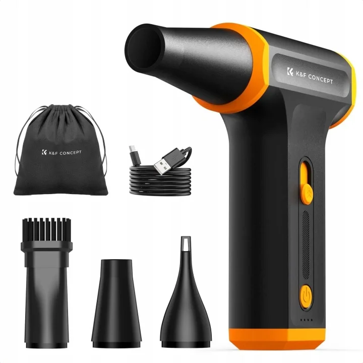 Akcesoria do dmuchawy K&F Concept z dyszami szczotkami i workiem transportowym
