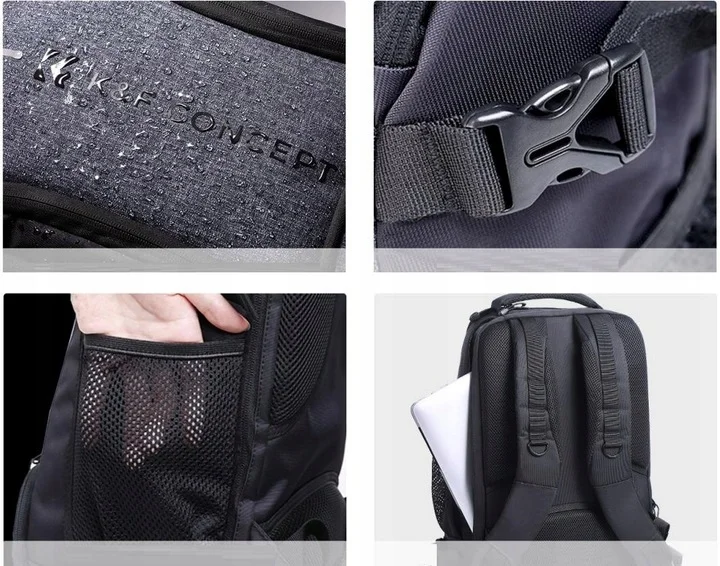 Plecak fotograficzny K&F Concept 25L na aparat, kamerę, drona i laptop