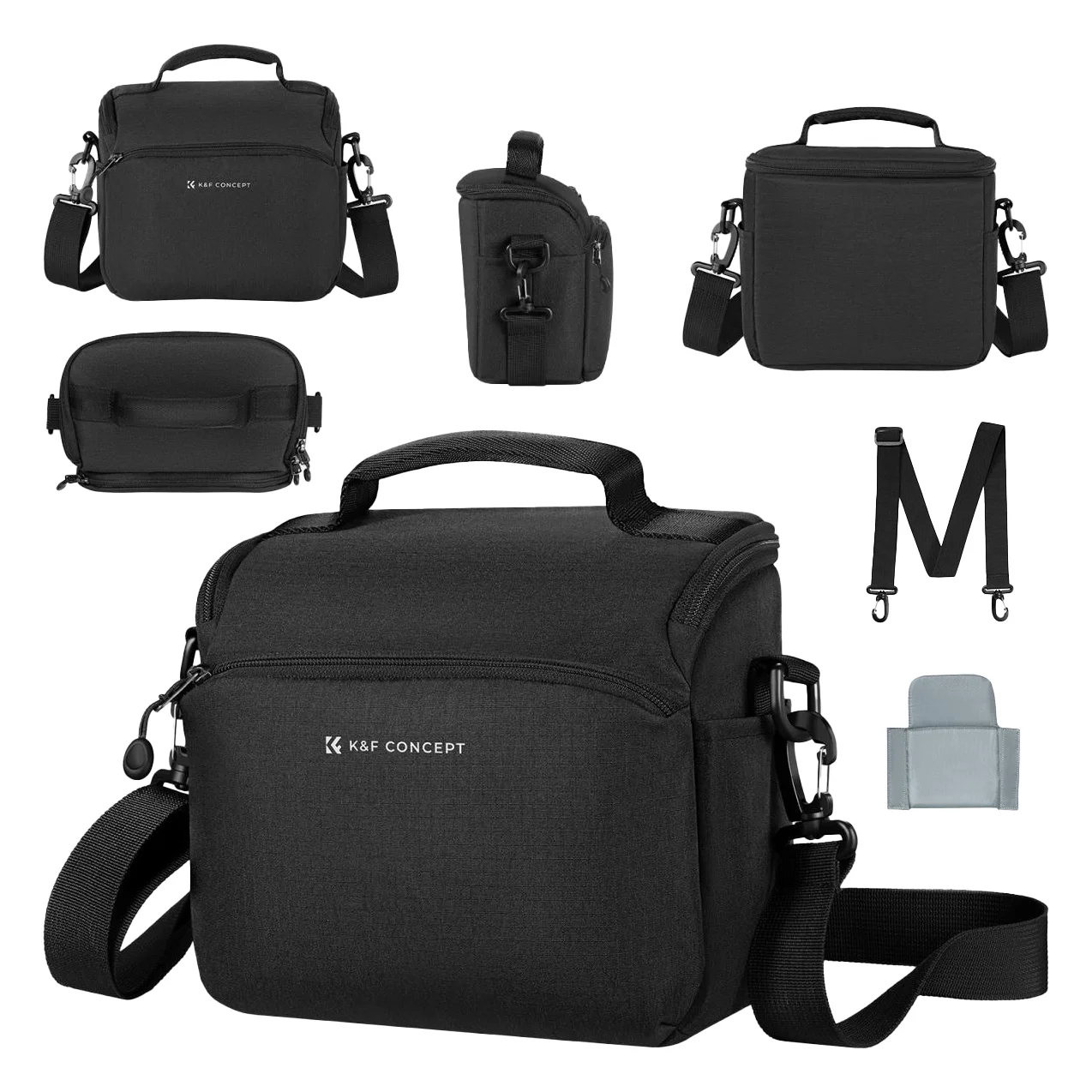 Torba fotograficzna K&F Concept KF13.179 czarna do aparatu obiektywu kamery - najważniejsze cechy