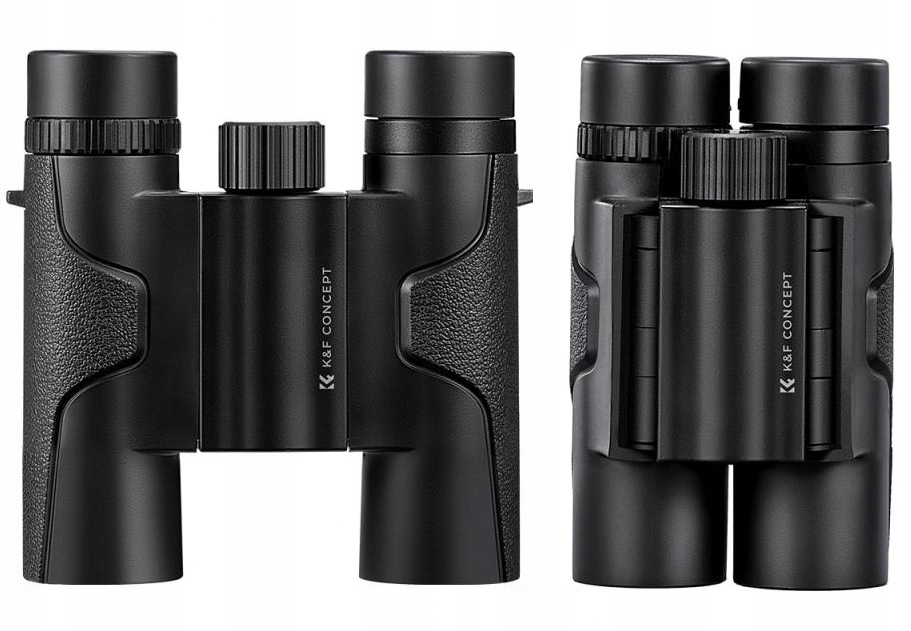 Lornetka K&F Concept KF33.070 10x25 BaK-4 IP65 w kolorze czarnym