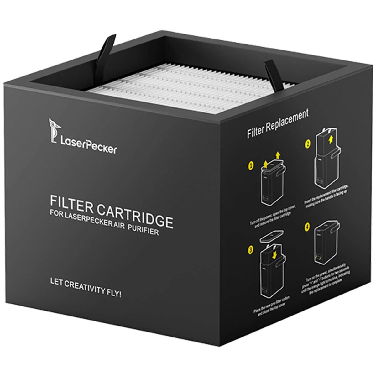Filtr LaserPecker Air Purifier do pochłaniacza dymu podczas grawerowania laserowego