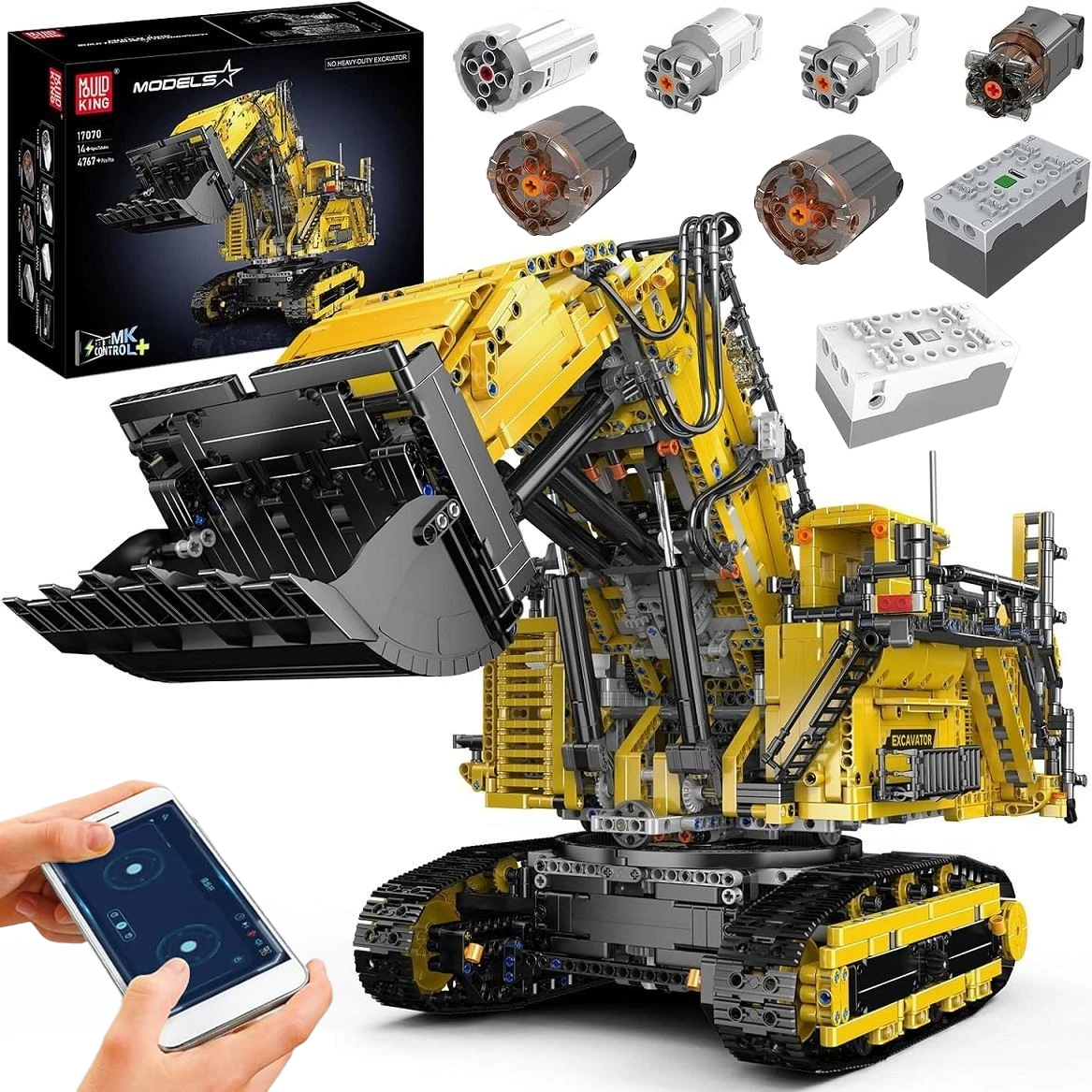 Mould King 17071 Koparka