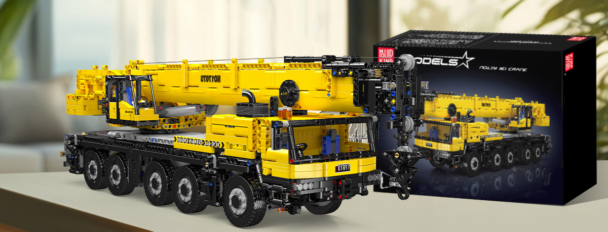 Opakowanie i instrukcja Mould King