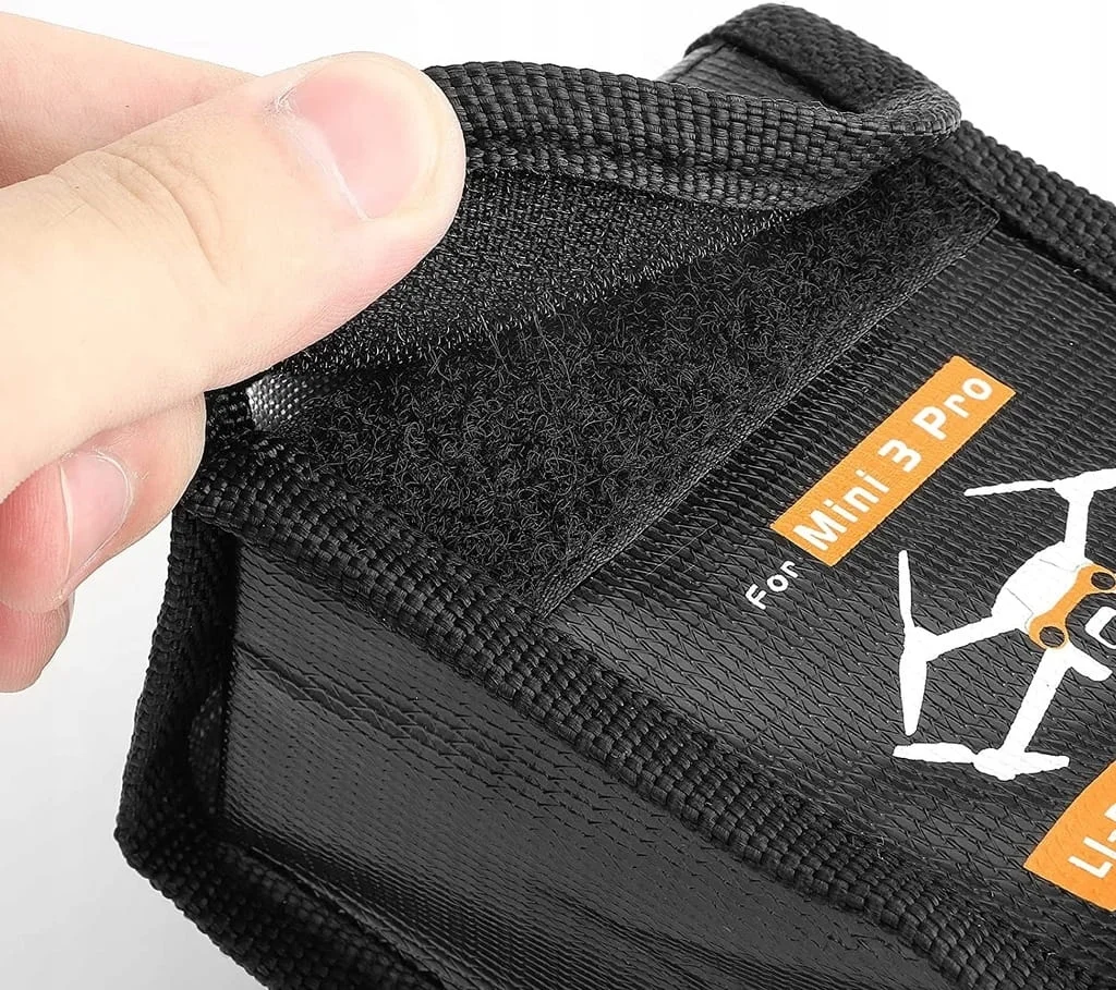 Etui Sunnylife na akumulatory DJI Mini z zapięciem na rzep