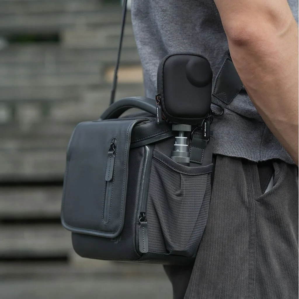 Kompaktowe etui Sunnylife do DJI Osmo Nano z karabińczykiem