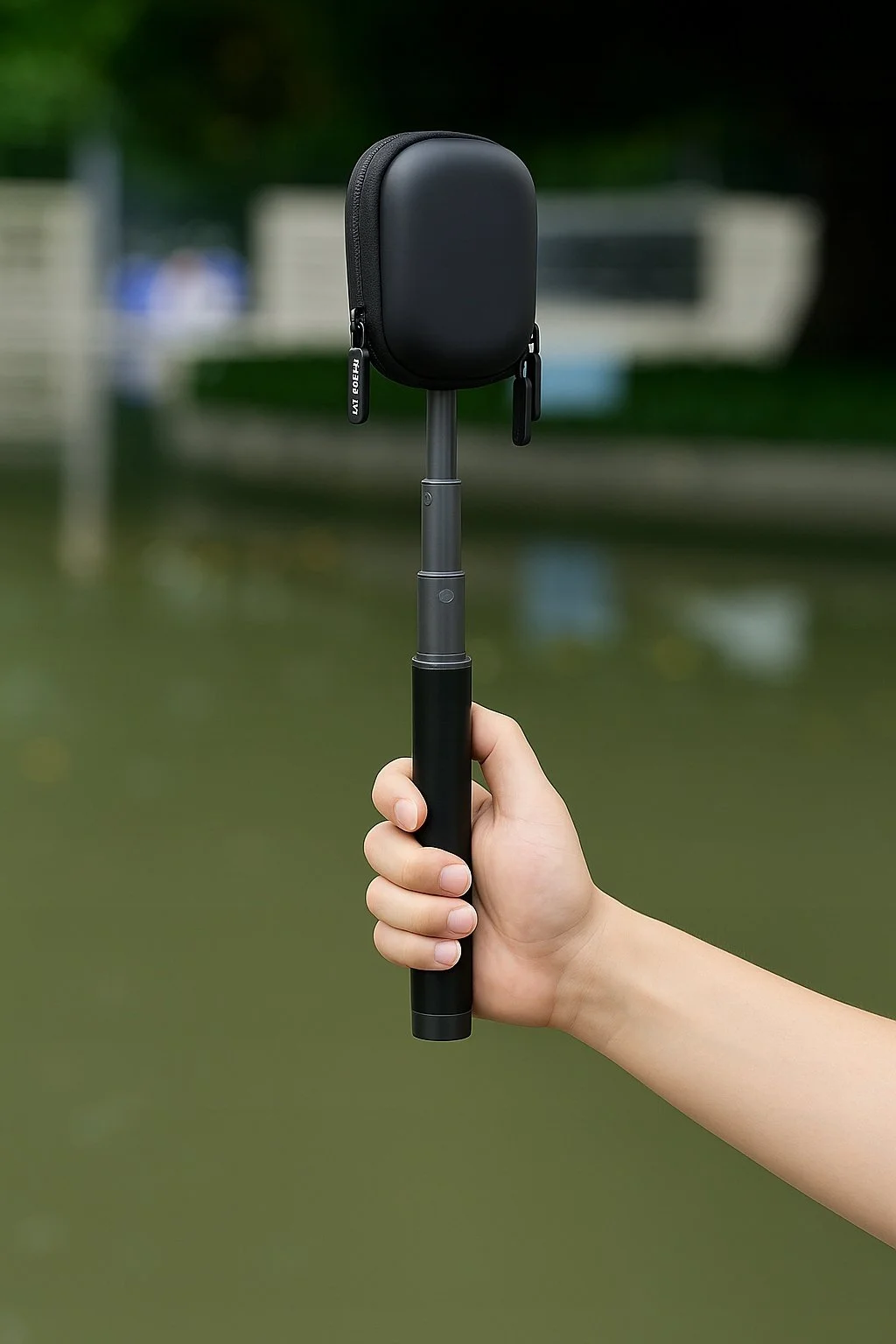 Etui Sunnylife do DJI Osmo Nano umożliwiające transport z monopodem