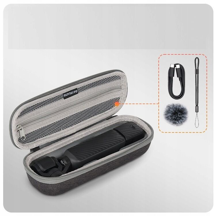 Kieszeń siatkowa na akcesoria w etui Sunnylife B206 do DJI Osmo Pocket