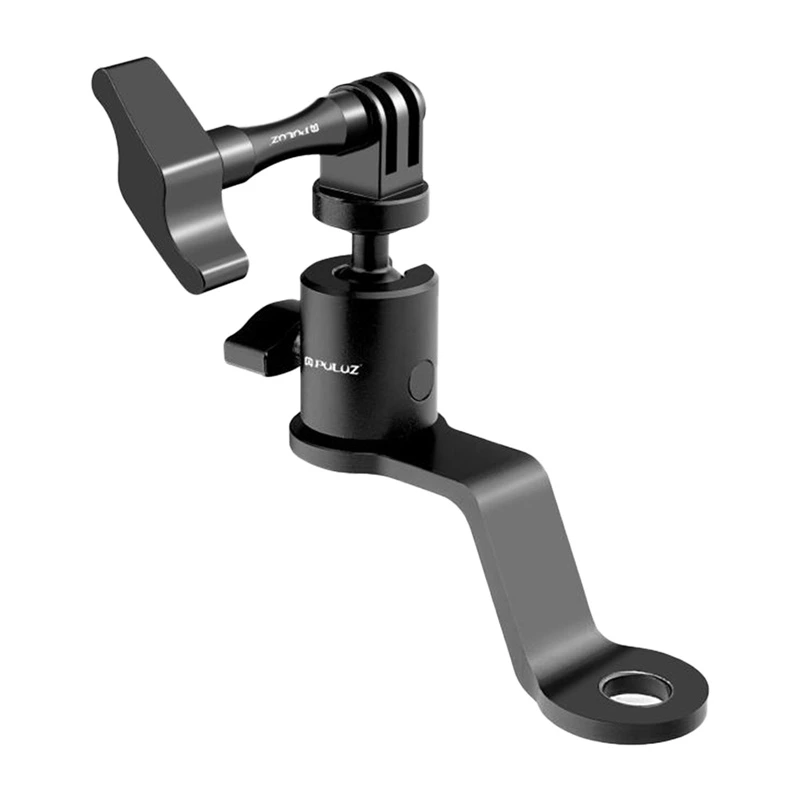 Aluminiowy uchwyt PULUZ PU1056B do kamery na lusterko motocyklowe