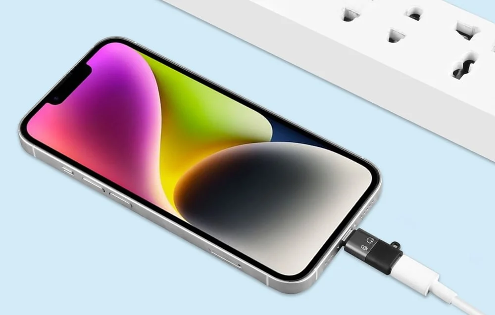 Kompaktowy adapter PULUZ PU649B USB-C do Lightning