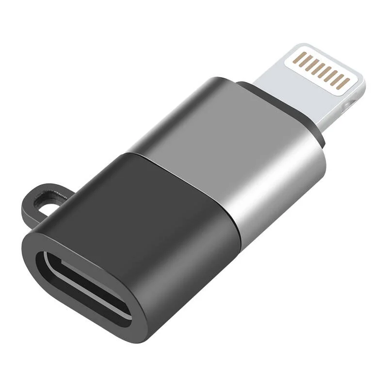Zawartość zestawu adaptera PULUZ PU649B USB-C Lightning OTG