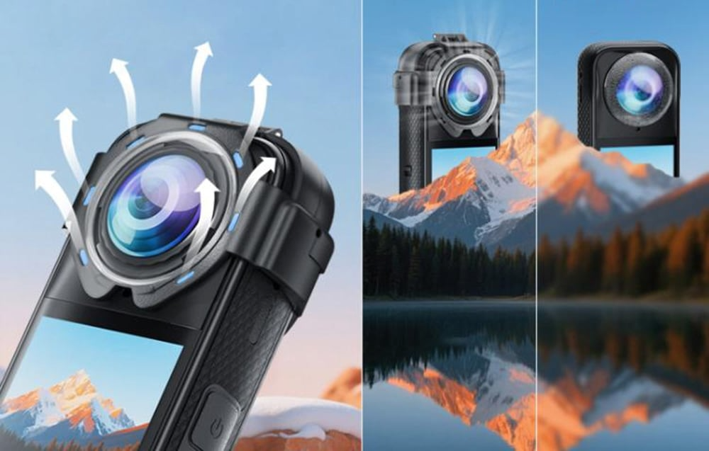Przezroczysta osłona obiektywu PULUZ z powłoką AR do Insta360 X5