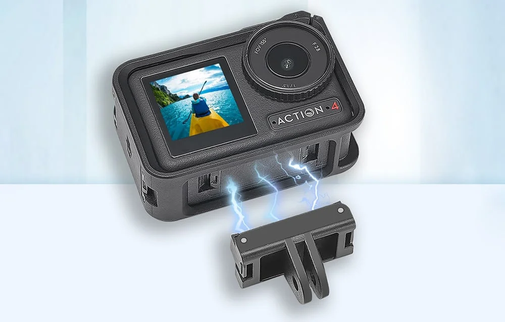 Magnetyczna szybkozłączka PULUZ PU934B do kamery DJI Osmo Action