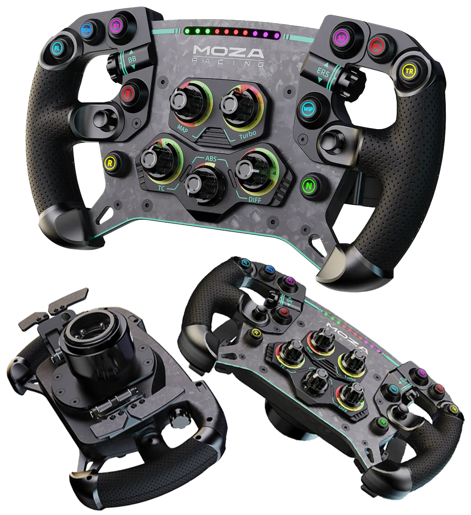 MOZA Racing GS V2P kierownica GT 300mm do SimRacing (PC) - najważniejsze cechy