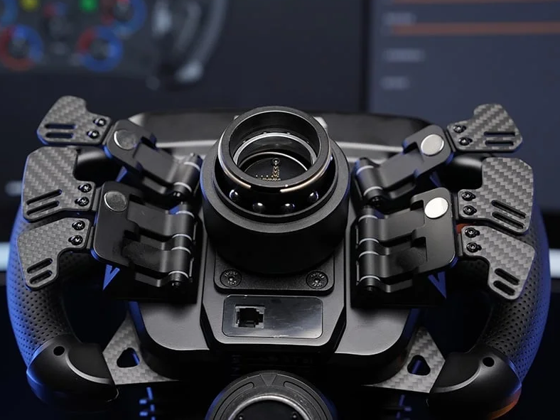 Moza Racing FSR V2 aluminiowy system quick release i tylne łopatki z karbonu