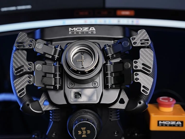 Moza Racing FSR V2 czterordzeniowy procesor 1,3 GHz obsługujący interfejs kierownicy