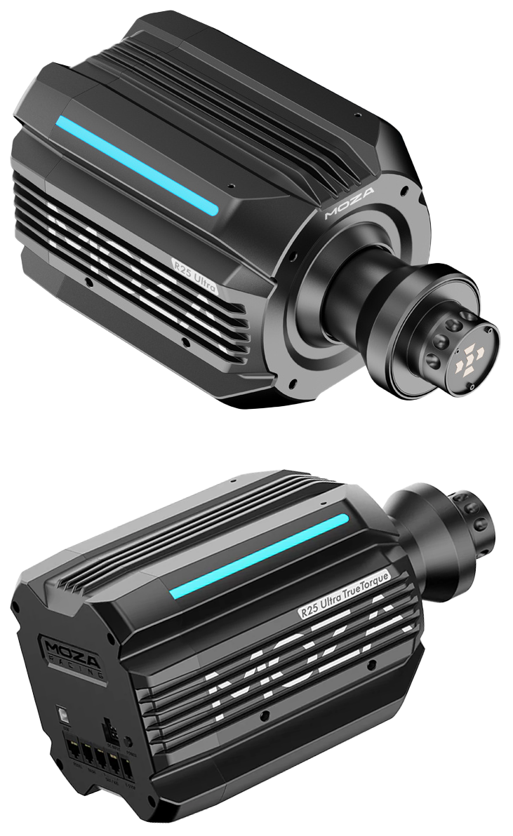 Baza kierownicy MOZA Racing R25 (Direct Drive 25 Nm) - najważniejsze cechy