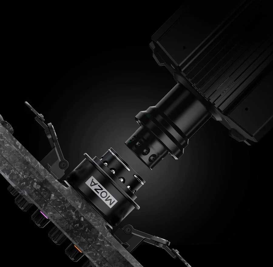 Quick release i kompatybilność kierownicy MOZA Racing KS Pro