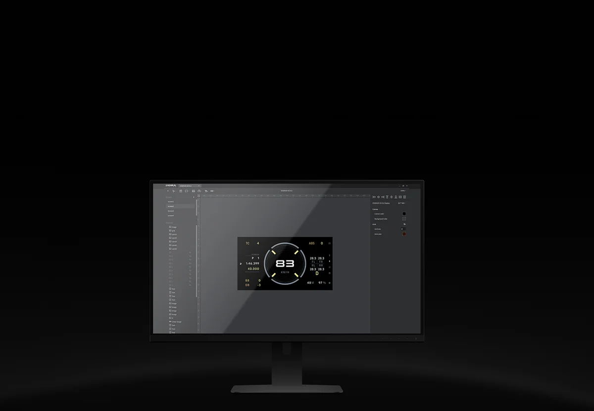 Personalizacja dashboardu i procesor 1,3 GHz w kierownicy MOZA Porsche Mission R