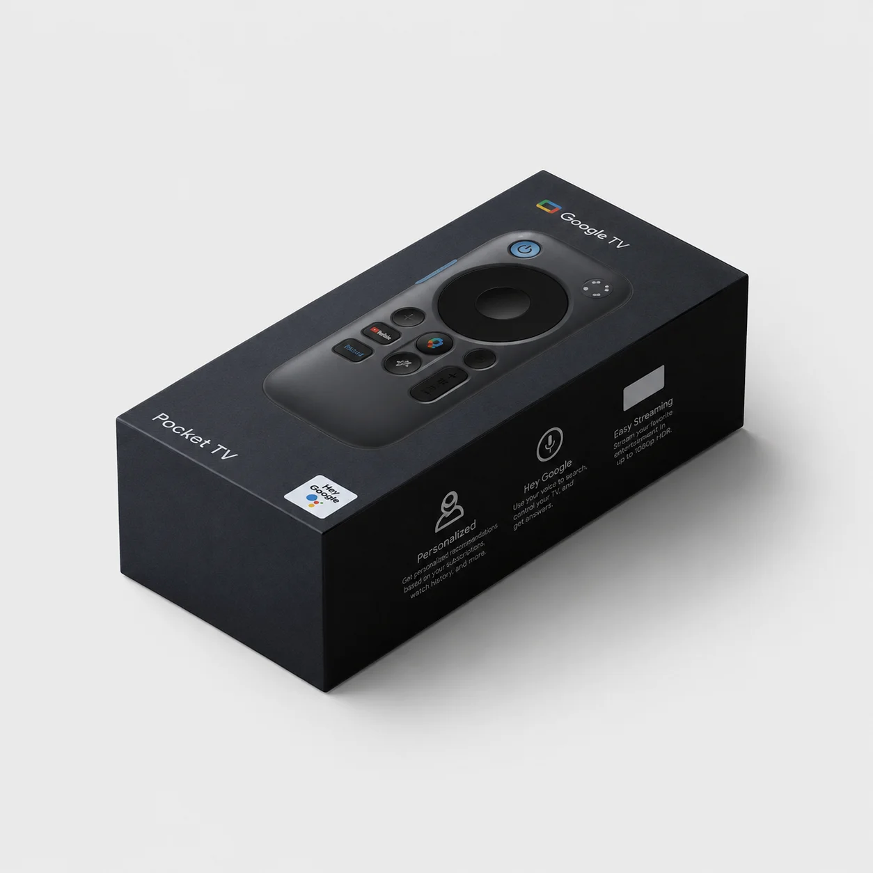 Opakowanie RayNeo Pocket TV Google TV