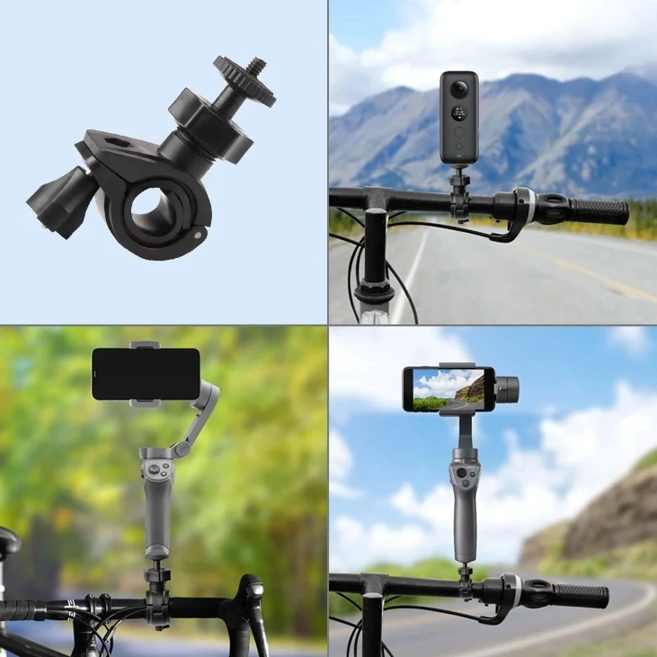 Uniwersalny uchwyt rowerowy 1/4 Sunnylife do kamer sportowych, gimbali