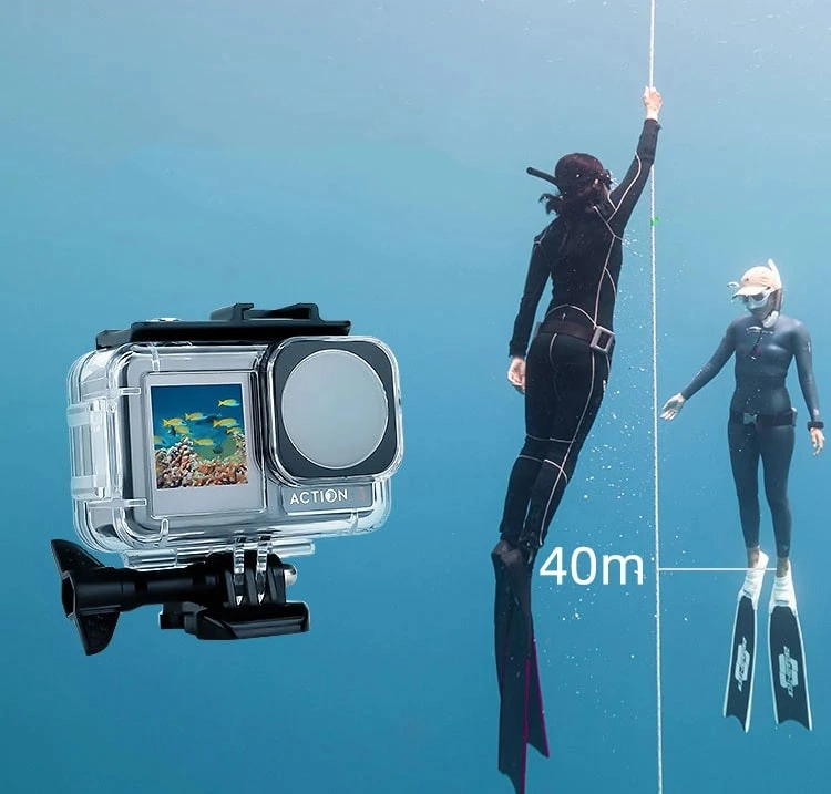 Obudowa wodoodporna Sunnylife do kamery sportowej DJI Osmo Action 3 / 4