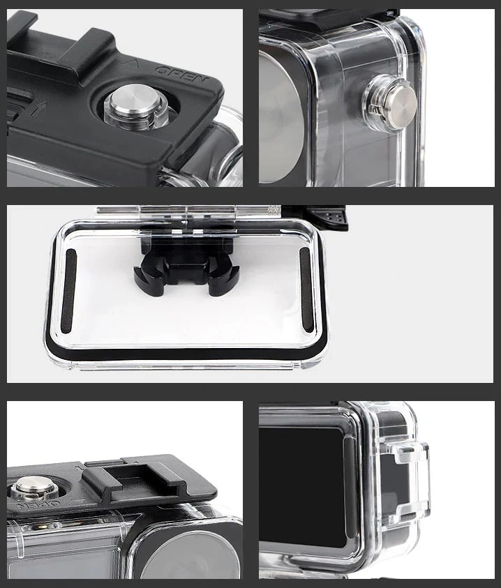 Obudowa wodoodporna Sunnylife do kamery sportowej DJI Osmo Action 3 / 4