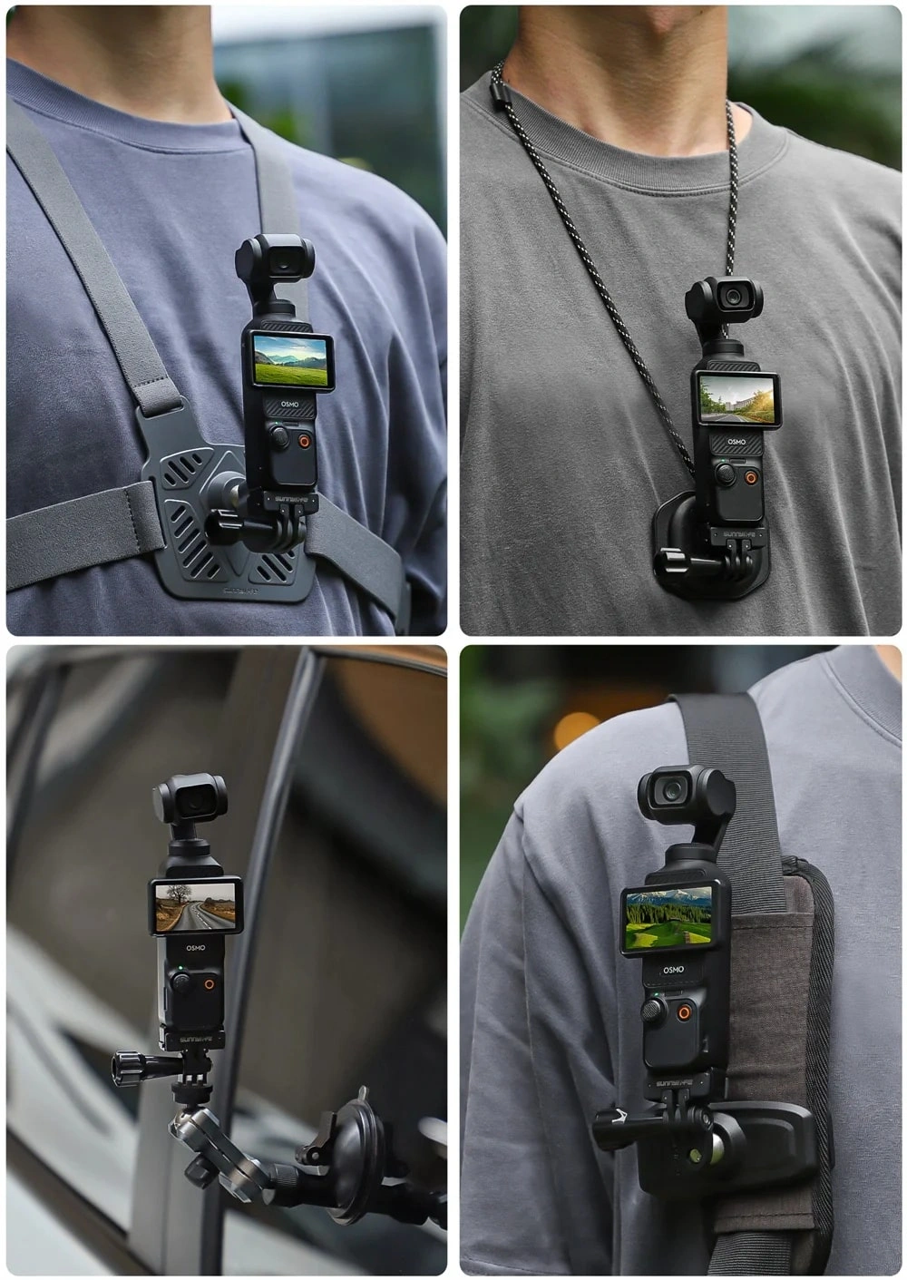 Mocowanie z szybkozłączką Sunnylife do DJI Osmo Pocket 3