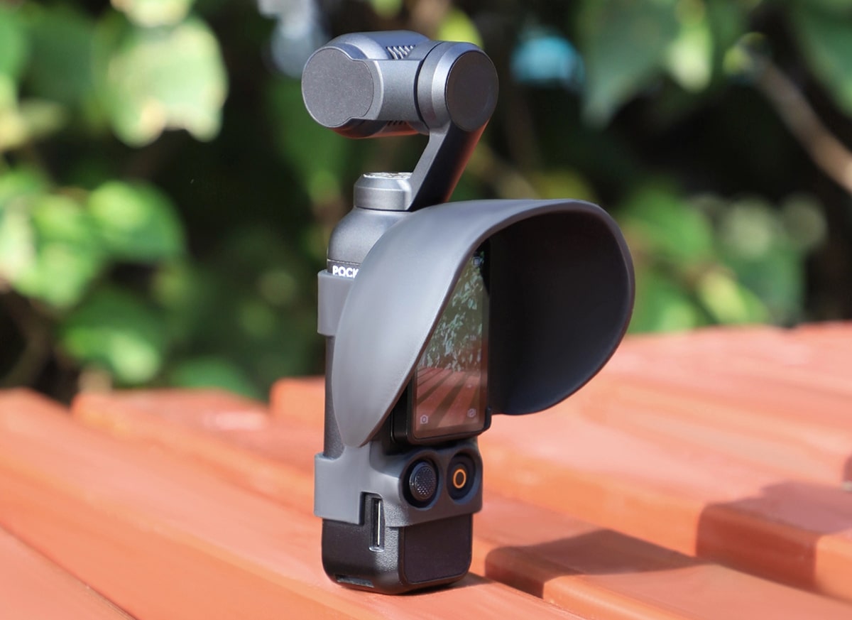 Przeciwsłoneczna osłona silikonowa Sunnylife do ekranu DJI Osmo Pocket 3