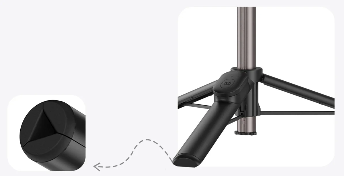 Magnetyczny selfie stick Telesin z pilotem do telefonu