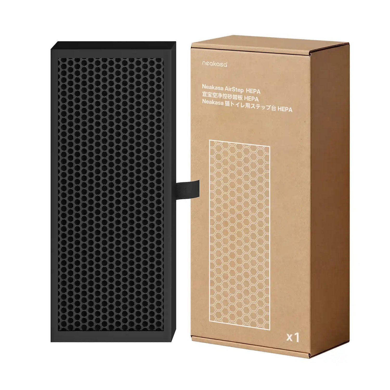 Filtr węglowy Neakasa AirStep 230 g z opakowaniem
