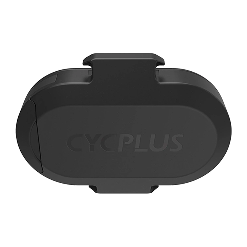 Spód manetki Cycplus BC2 z wytłoczonym logo CYCPLUS i prowadnicą na opaskę montażową.