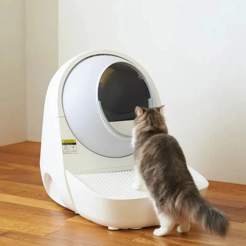 Kot zaglądający do kuli kuwety CATLINK Scooper Pro-X Standard