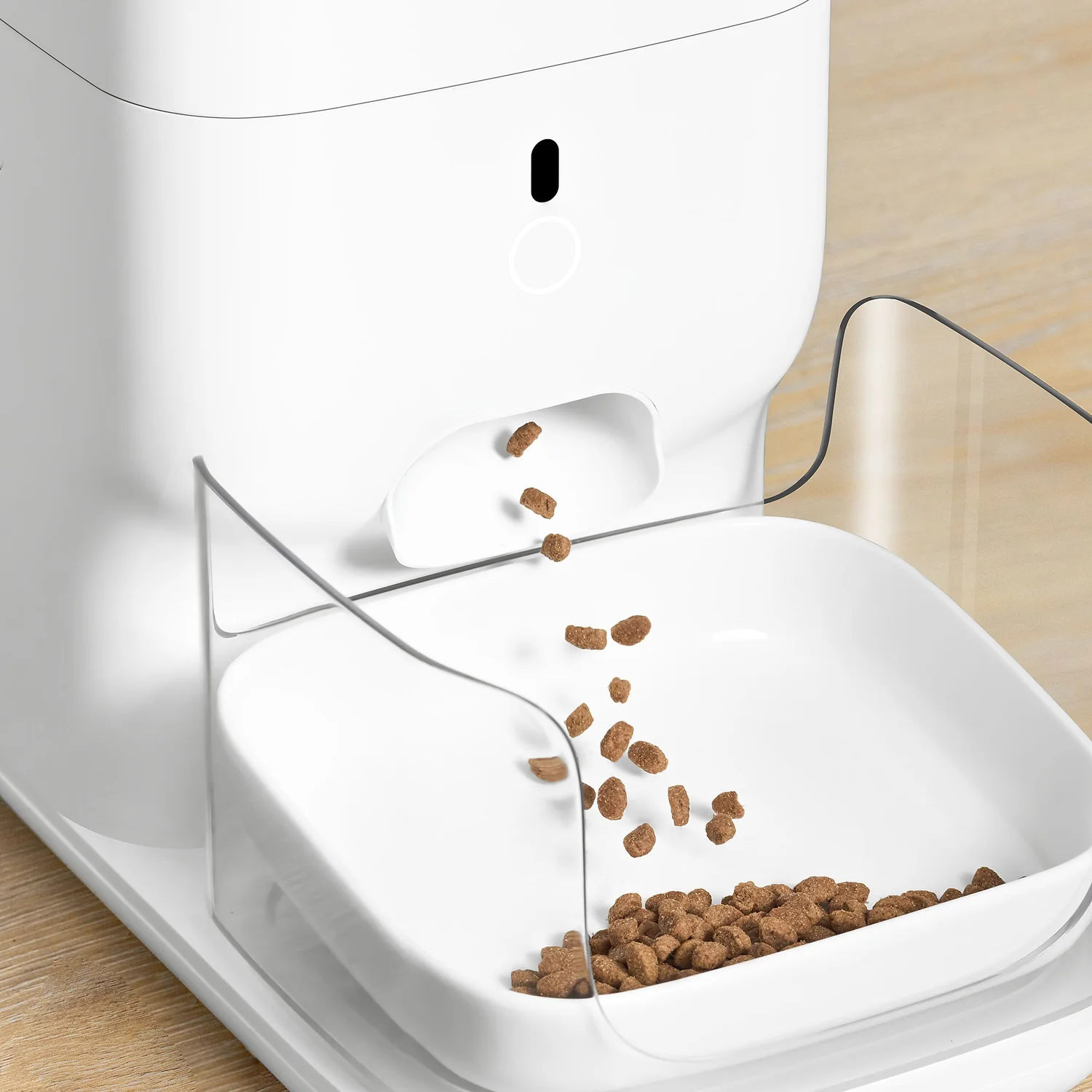 Sucha karma wypadająca do ceramicznej miski karmnika CATLINK Fresh 2 Standard