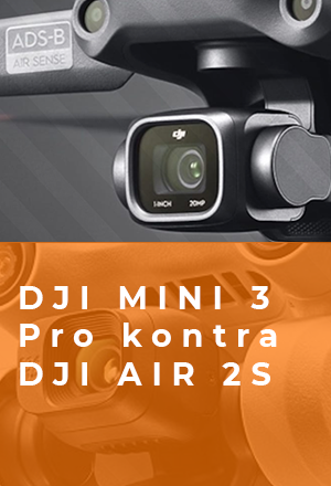 DJI MINI 3 Pro kontra DJI AIR 2S – który jest najlepszym konsumenckim dronem na 2022 rok?