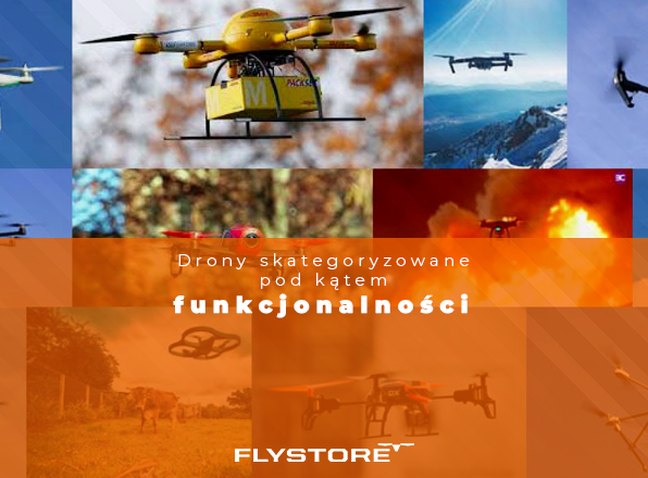 Drony skategoryzowane pod kątem użytku