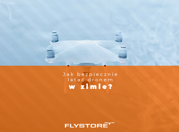 Latanie dronem w zimie