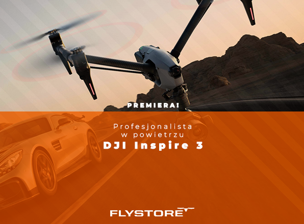Profesjonalista w powietrzu: DJI INSPIRE 3 już jest!