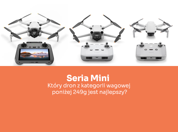 Porównanie dronów DJI Mini