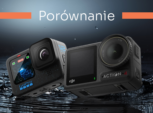 Porównanie GoPro 12 i DJI Osmo Action 4