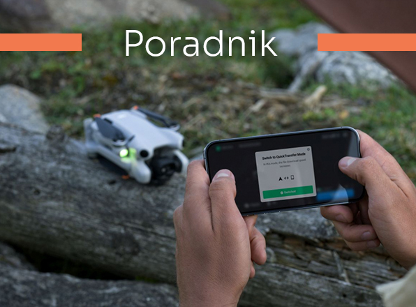 DJI Mini 4 Pro – Jak pobierać treści