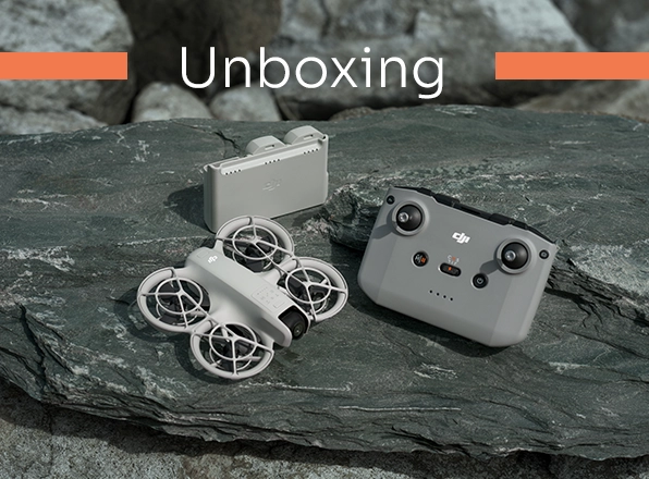 Unboxing drona DJI Neo. Co jest w pudełku?