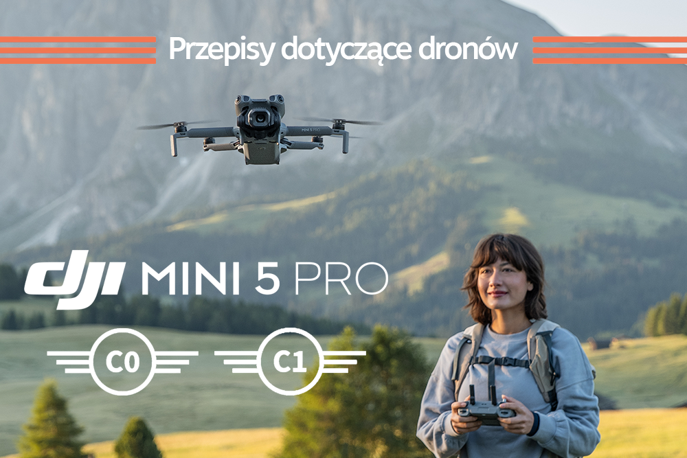 DJI Mini 5 Pro i przepisy dotyczące dronów
