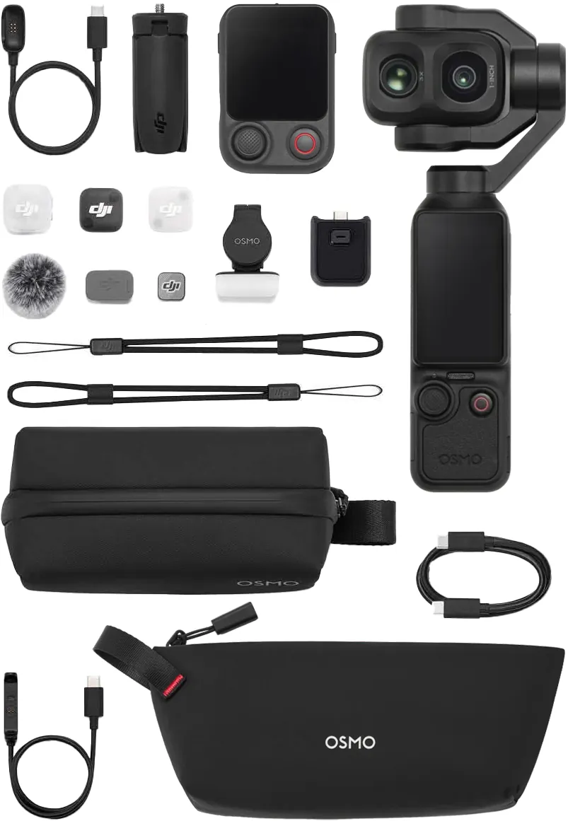 Zawartość zestawu DJI Osmo Pocket 4P Vlog Combo